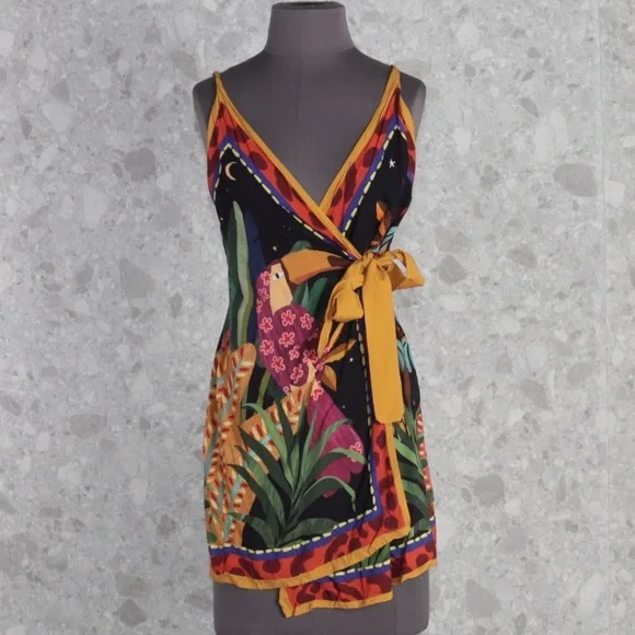 Farm Rio Wrap Dress - Picture 2 of 7